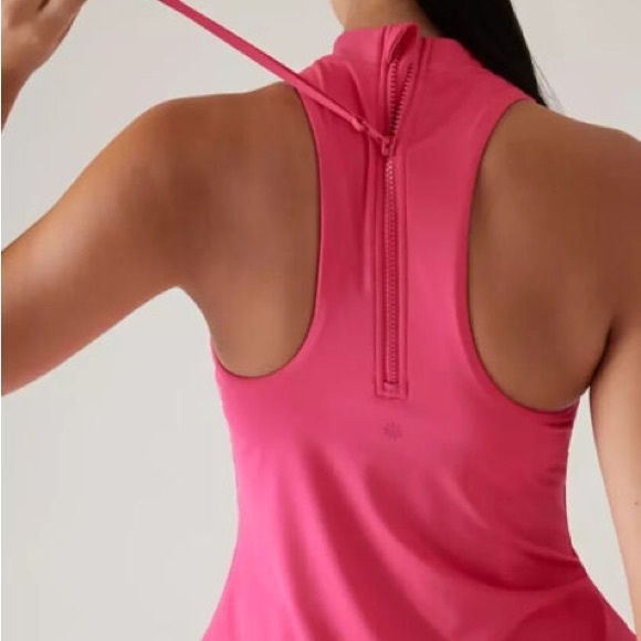 ATHLETA Maldives Sport Zip Tankini NWT - Black #791252 - Picture 8 of 8